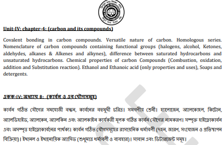 TBSE Class 10 Syllabus 2025 26