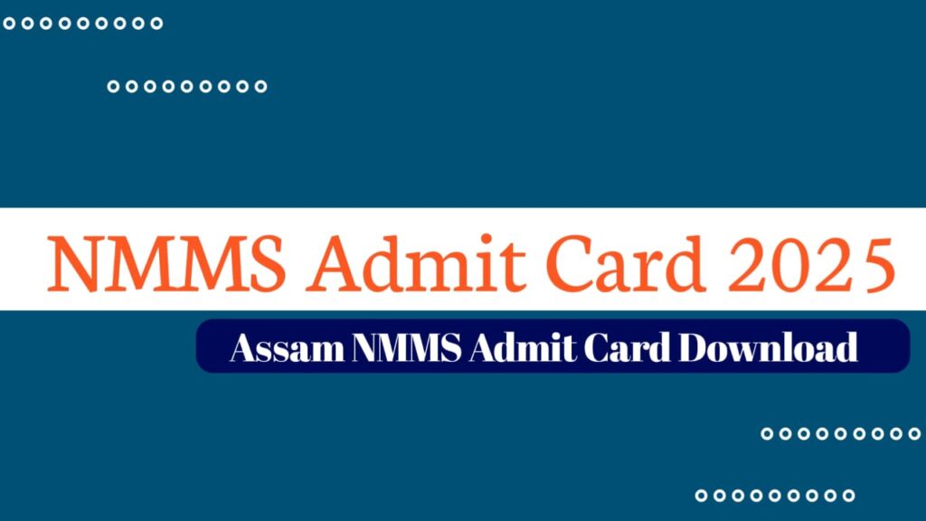 NMMS Admit Card 2025